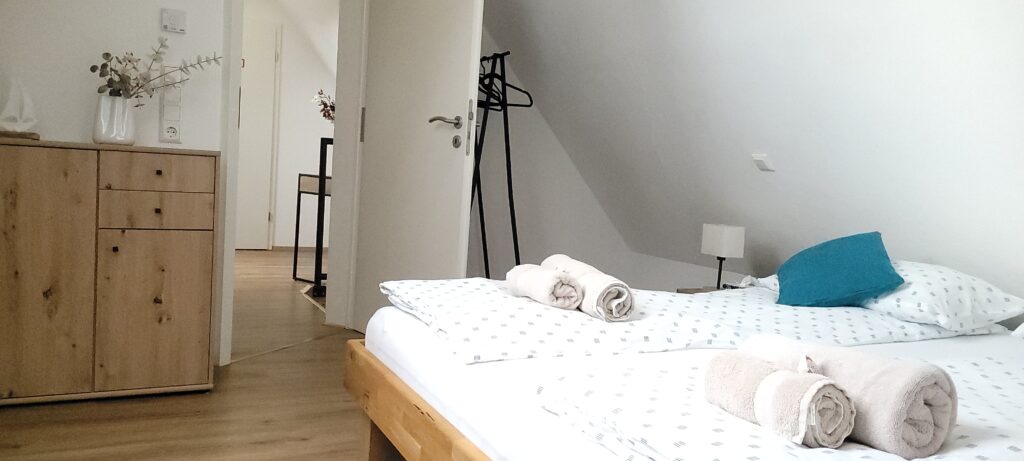 Ferienwohnung am Rotach Schlafzimmer